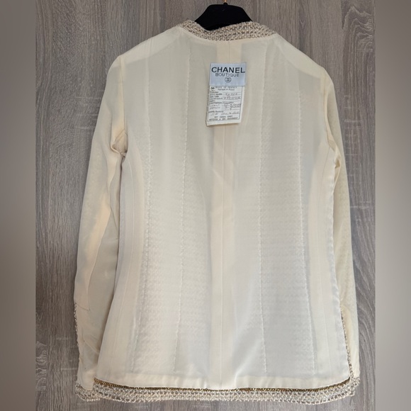 FABULOUS CHANEL Vintage tweed JACKET collection 1988 - Picture 14 of 16